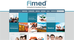 Desktop Screenshot of fimed.es