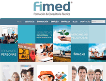 Tablet Screenshot of fimed.es